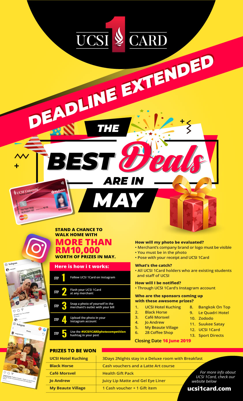 The Best Deals Are In May