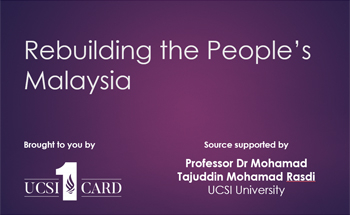 Rebuilding the People’s Malaysia