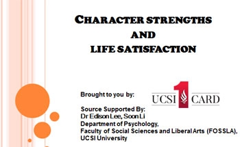 Character Strengths and Life Satisfaction